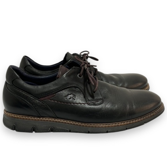 Fluchos Kiro F0979 Black Lace Up Dress Shoes Leather Men\'s US 10 / 10.5 EU 43 main image 10